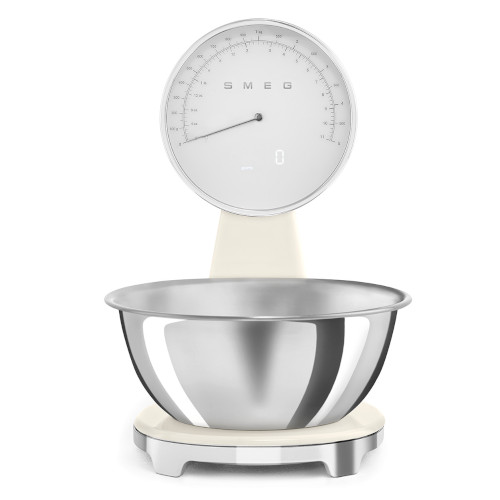 Báscula de cocina 5kg Smeg KSF01CRWW Crema Brillante