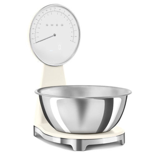 Báscula de cocina 5kg Smeg KSF01CRWW Crema Brillante - foto 3