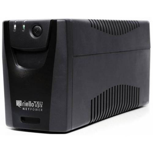 Riello Net Power 600 sistema de alimentación ininterrumpida (UPS) Línea interactiva 0,6 kVA 360 W 4 salidas AC