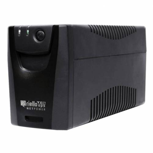 Riello Net Power sistema de alimentación ininterrumpida (UPS) Línea interactiva 0,6 kVA 360 W 4 salidas AC