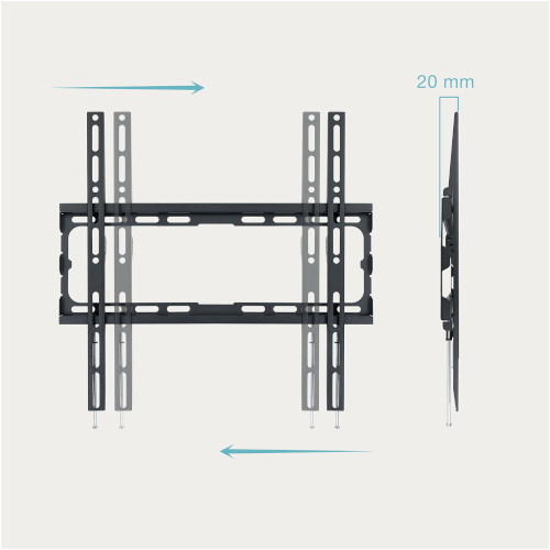 Soporte TV Fijo 32-70" TOOQ LP1070FB 45KG - foto 3