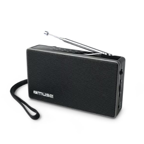 Radio Analógica Muse M030R Negro - foto 2