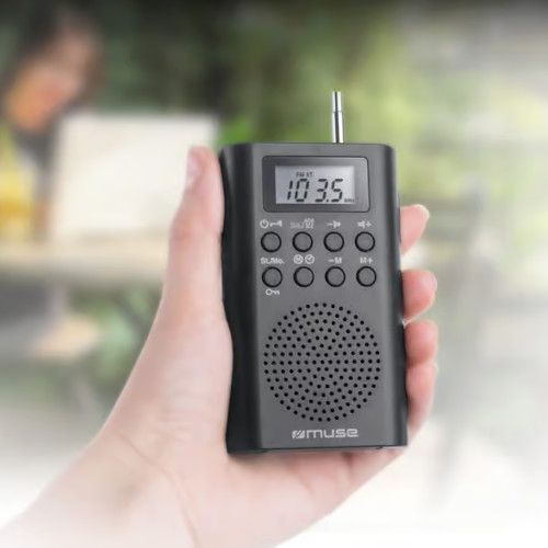 Radio Digital Muse M03R Bolsillo Negro - foto 3