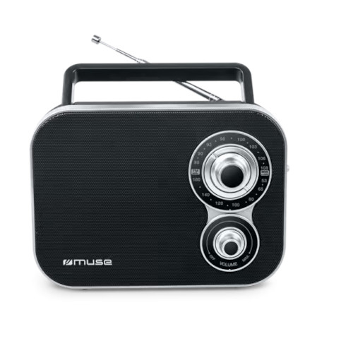 Radio Analógica Muse M051R Portátil Negro