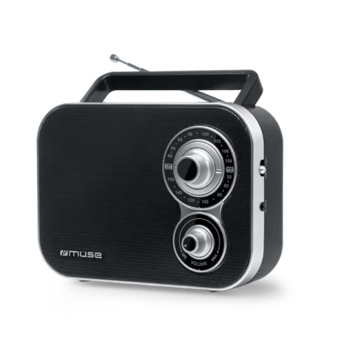 Radio Analógica Muse M051R Portátil Negro - foto 2