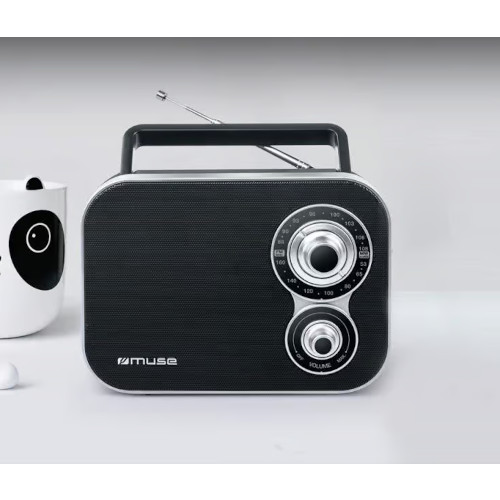 Radio Analógica Muse M051R Portátil Negro - foto 3