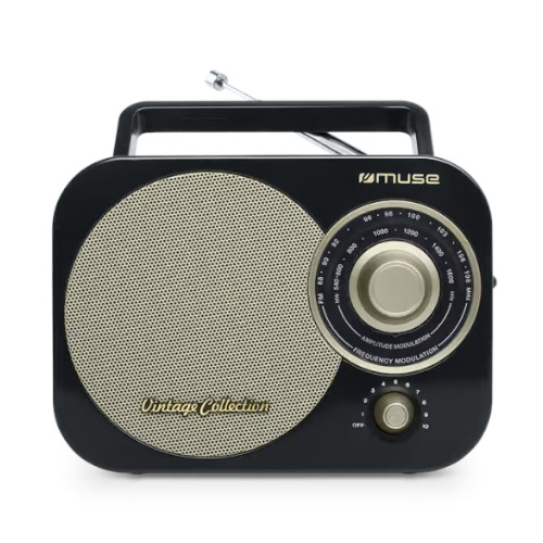 Radio Analógica Muse M055RB Negro
