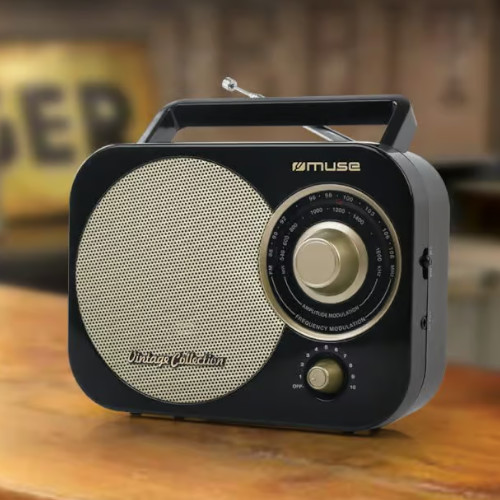 Radio Analógica Muse M055RB Negro - foto 2
