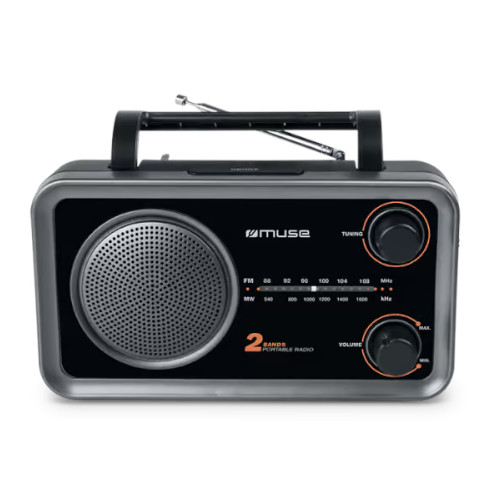 Radio Analógica Muse M06DS Negro