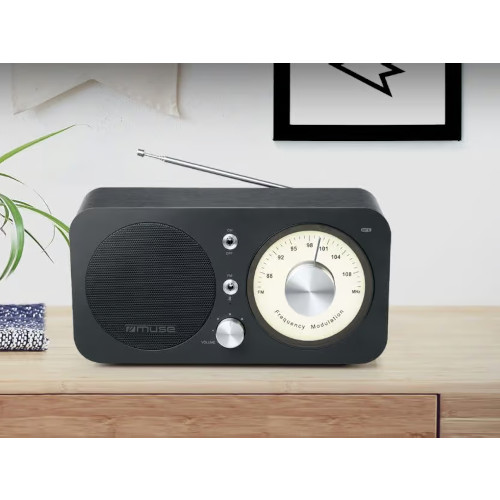 Radio Muse M095BT USB Bluetooth NFC FM Negra - foto 3