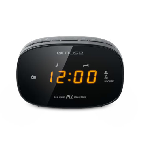 Radio Reloj Muse M150CR Negro