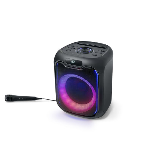 Altavoz 150W Muse M1803DJ karaoke Party Box Bluetooth Negro
