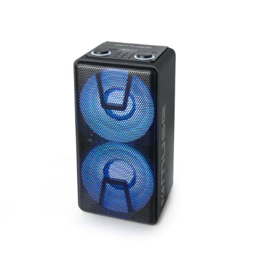 Altavoz 150E Muse M1805DJ Party Box Speaker Bluetooth Bateria Negro