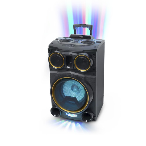 Altavoz 500W Muse M1938DJ Party Box Batería Bluetooth Negro
