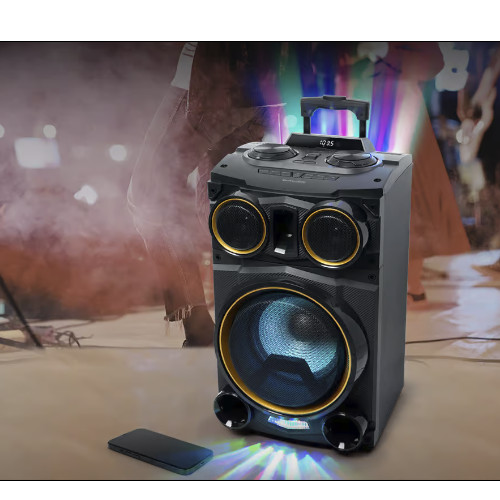 Altavoz 500W Muse M1938DJ Party Box Batería Bluetooth Negro - foto 3
