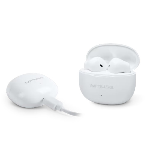 Auriculares Botón Muse M270TWS Bluetooth Blanco - foto 3