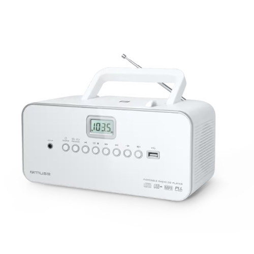 Radio CD USB Muse M28RDW Blanco