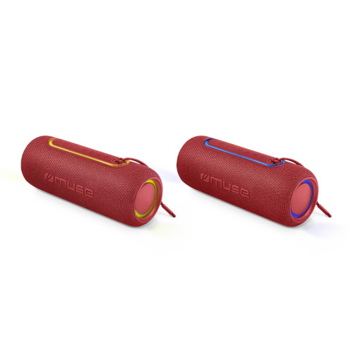 Altavoz Muse M780BTR Bluetooth Portátil Rojo - foto 3