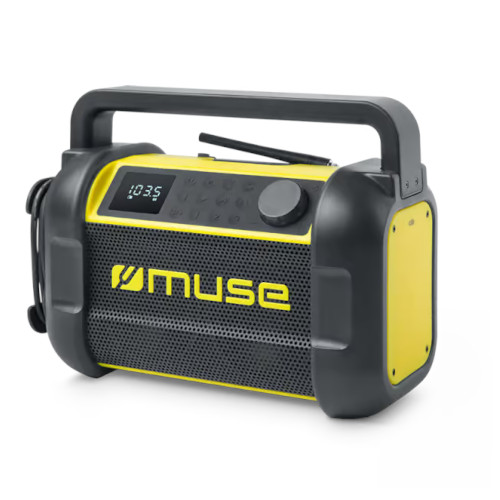 Radio Muse M928BTY Bluetooth NFC Amarillo Negro