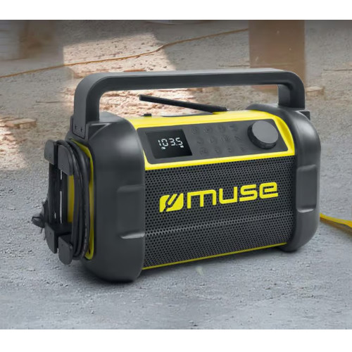 Radio Muse M928BTY Bluetooth NFC Amarillo Negro - foto 3