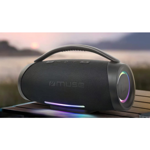 Altavoz Portátil Muse M970BT Bluetooth Resistente a Salpicaduras Negro - foto 2