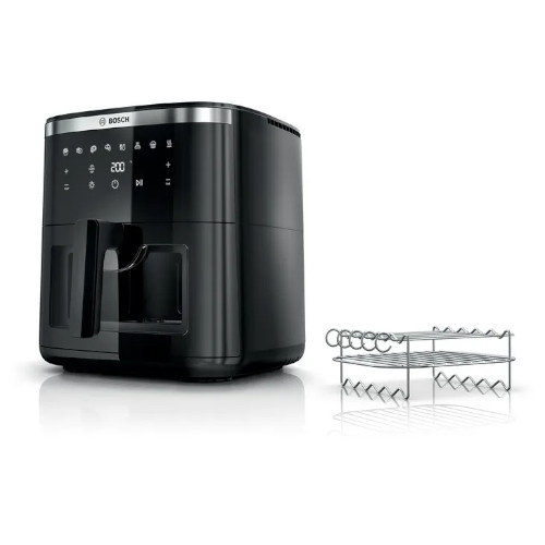 Freidora de Aire 7,2L 1800W Bosch MAF671B1 Negro
