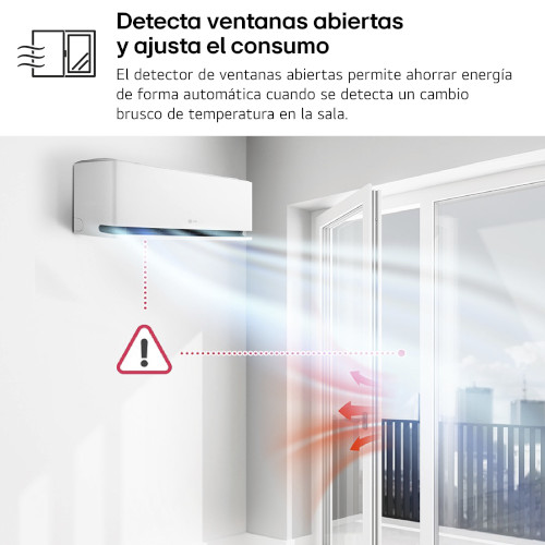 Aire Split 2150F/2752kcal LG MAGNA09SX.SET Wifi Autolimpieza A++/A+++ - foto 3
