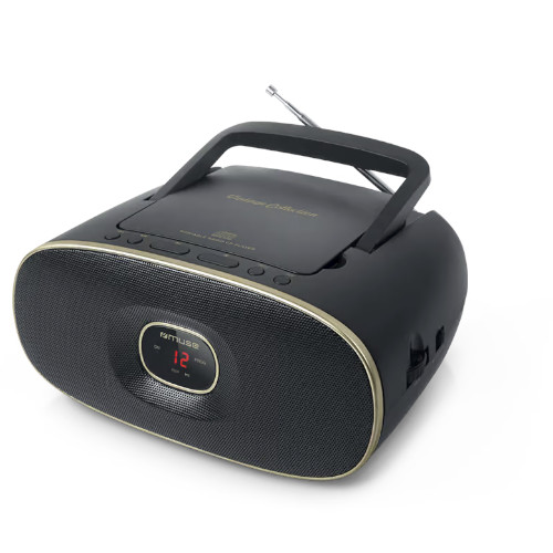 Radio CD Muse MD202VT Portátil Negro - foto 2