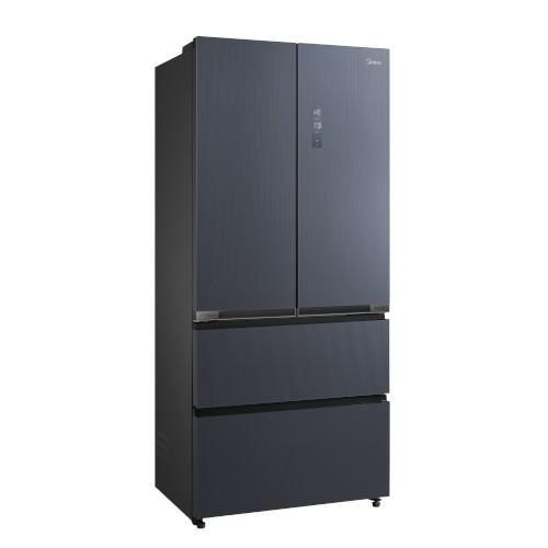 Frigorífico Side by Side 191x84 4 Puertas Midea MDRF705BIE70 Inox Oscuro Clase E