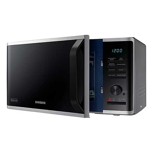 Microondas 23L 800W Samsung MG23K3515AS/EC Grill Inox - foto 3