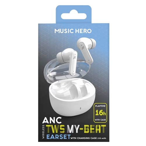 Auriculares inalámbricos Music Hero MHANCTWSBTW Blanco - foto 2