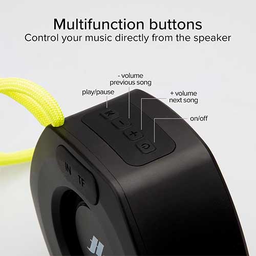 Altavoz 5W Music Hero MHSPIBIZA5BTK Bluetooth Negro - foto 2