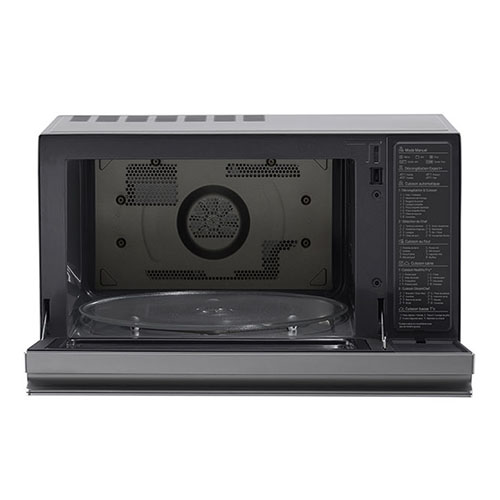 Microondas 39 Litros convección LG MJ3965ACS Inox - foto 3