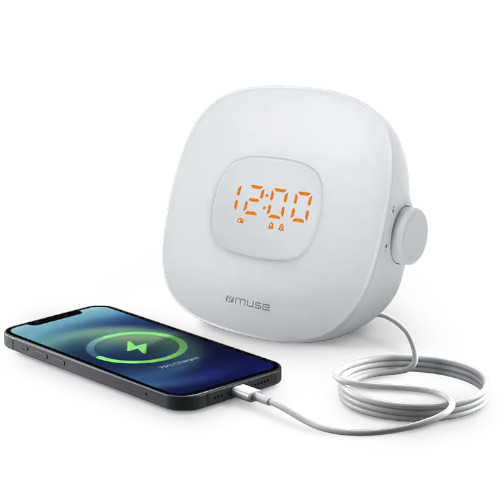 Radioreloj Muse ML198CR con Luces y Sonidos de Naturaleza