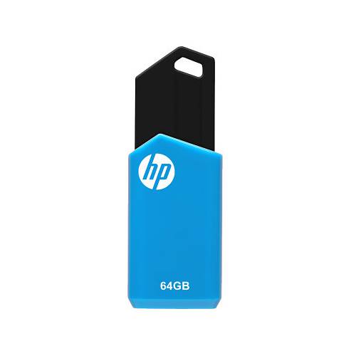 HP v150w unidad flash USB 64 GB USB tipo A 2.0 Negro, Azul