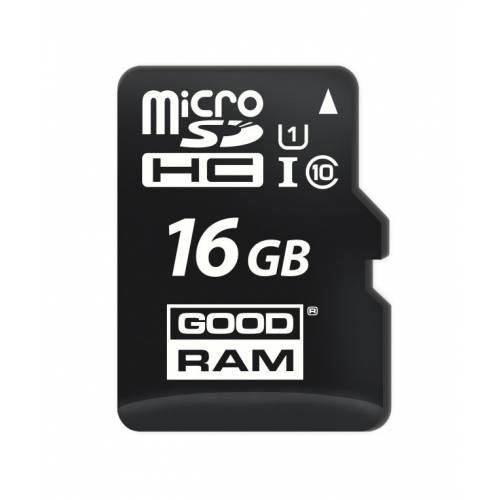 MICRO SD GOODRAM 16GB C10 UHS-I CON ADAPTADOR
