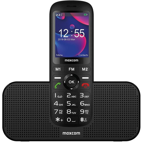 Teléfono Móvil Senior Maxcom Comfort MM740 Negro