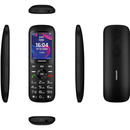 Teléfono Móvil Senior Maxcom Comfort MM740 Negro - foto 3
