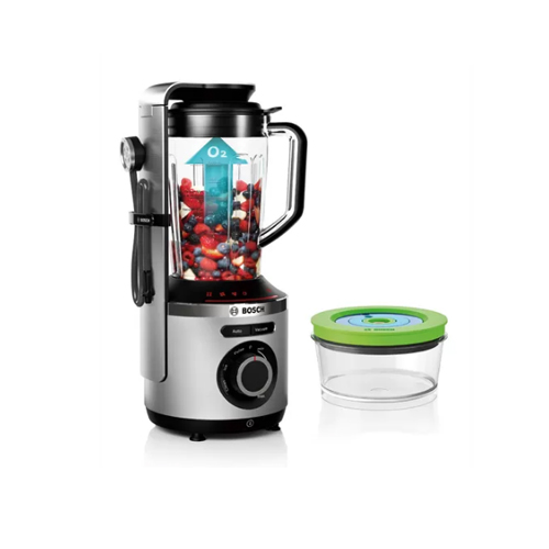 Batidora vaso/envasadora 1000W 1.5L Bosch VitaMaxx MMBV622M envasado al vacío acero - foto 2