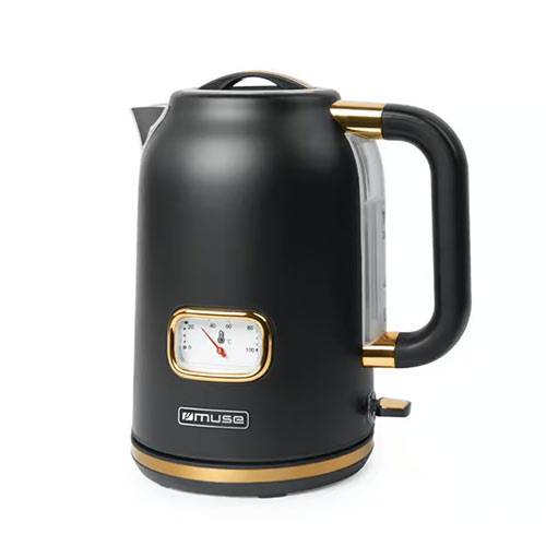 Hervidor 1,7L 2200W Muse MS30BC Negro Cobre