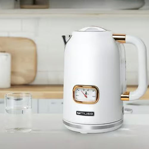 Hervidor 1,7L 2200W Muse MS30W Blanco Cobre - foto 2