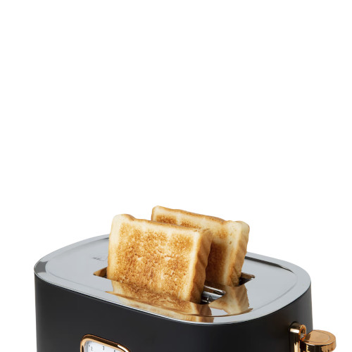 Tostador 2 Ranuras 1000W Muse MS130BC Negro - foto 3