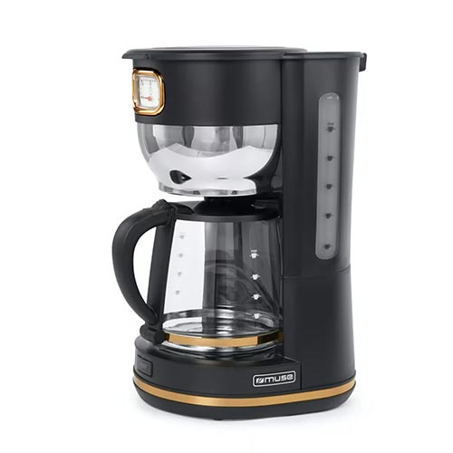 Cafetera de Goteo 1000W Muse MS220BC Negro