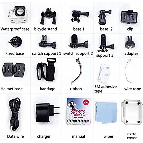 Camara Deportiva FullHD Infiniton NSPORT CAM Blanca - foto 2