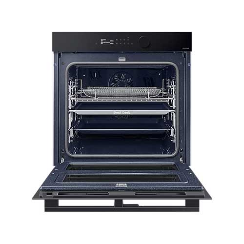 Horno Pirolítico 60cm 76L Samsung NV7B5750TDKU1 Dual Cook Wifi Negro A+ - foto 2