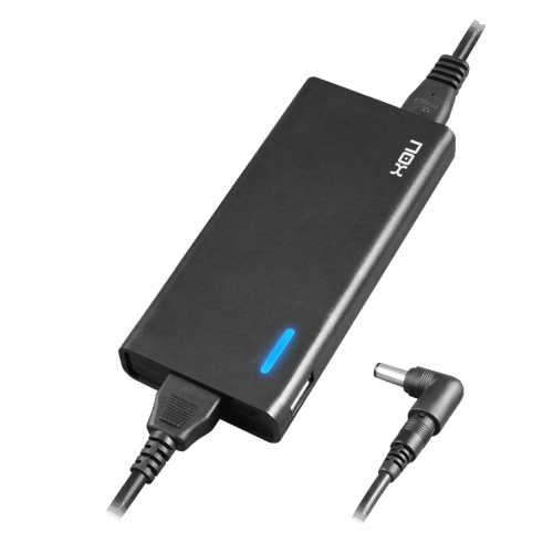 Cargador portátil universal inox 90W USB