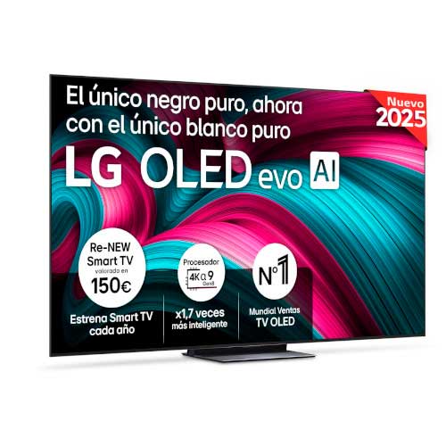 Televisor Oled 55" 4K LG OLED55C54LA Smart TV WEBOS25 Clase F