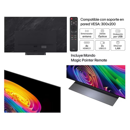 Televisión OLED evo 65" 4K LG OLED65C64LA Smart TV webOS 26 Clase E - foto 3