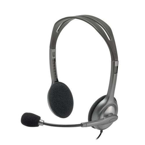 Logitech H111 Auriculares Alámbrico Diadema Oficina/Centro de llamadas Negro