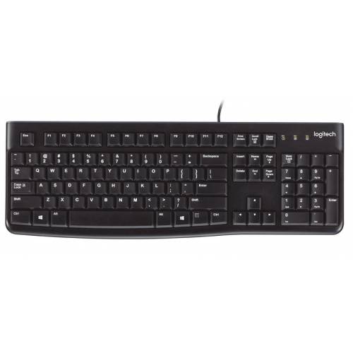 Logitech K120 for Business teclado Universal USB QWERTY Español Negro
